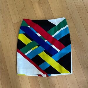 Carlisle Colorful Geometric Women's Skirt size 12